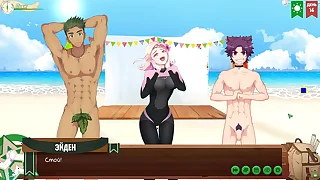 Game: Friends Camp, Episode 16 - Fashion show (Russian voice acting)